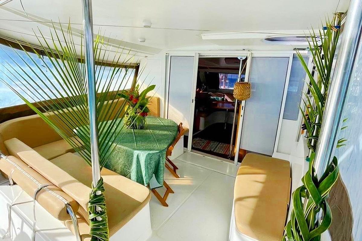 Salon et cockpit