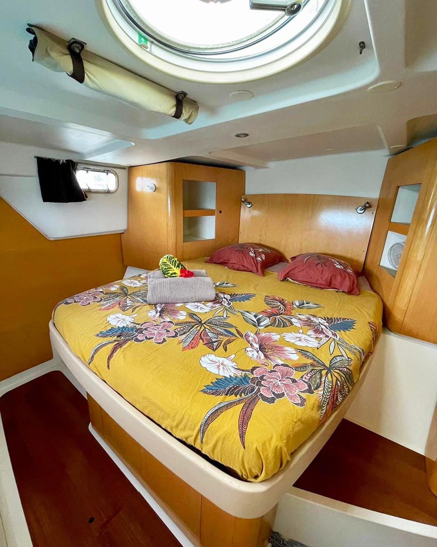 Cabine double à bord